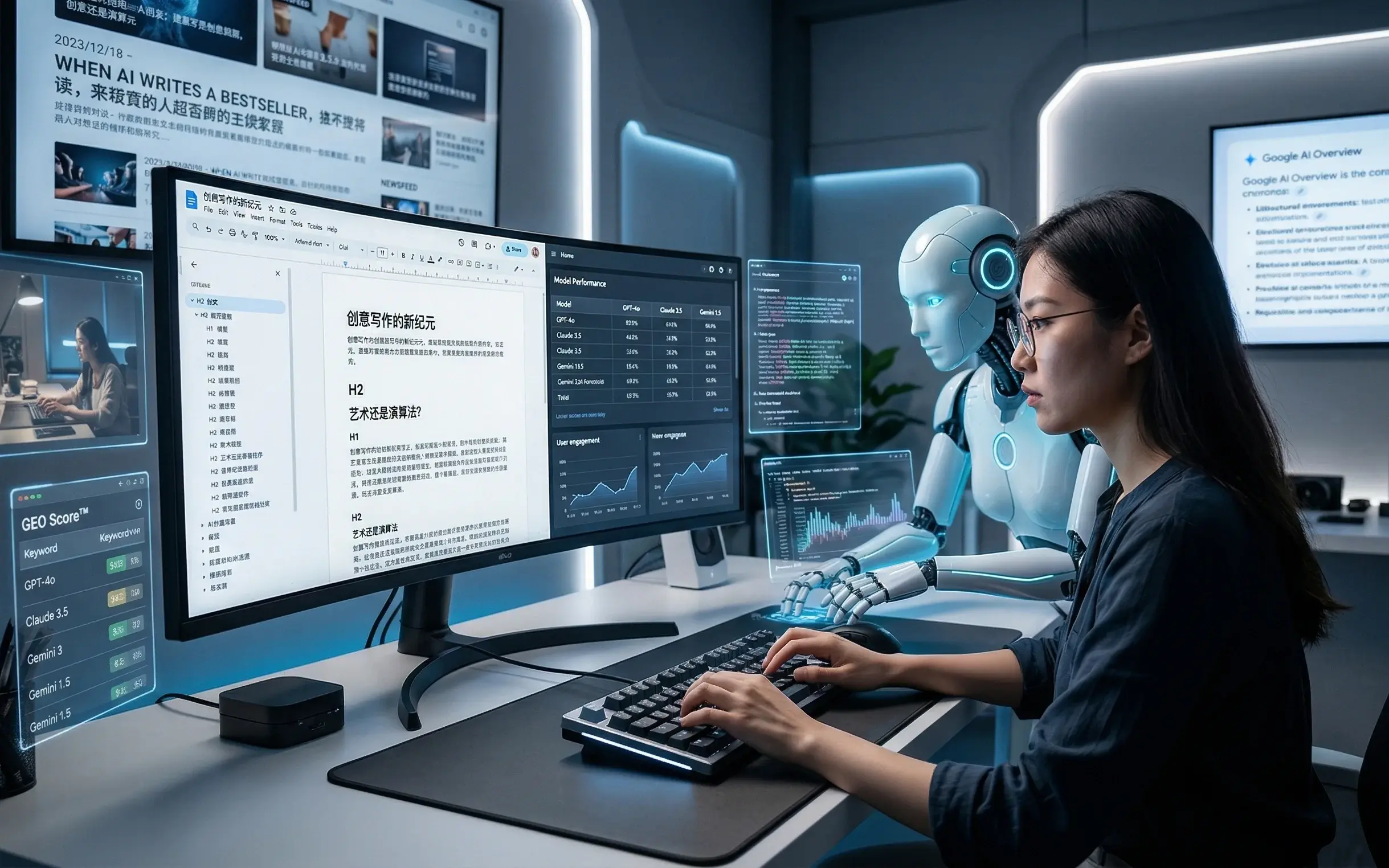 當 AI 寫出「爆款」小說：AI 生成內容（AIGC）在創意寫作領域的潛力與爭議