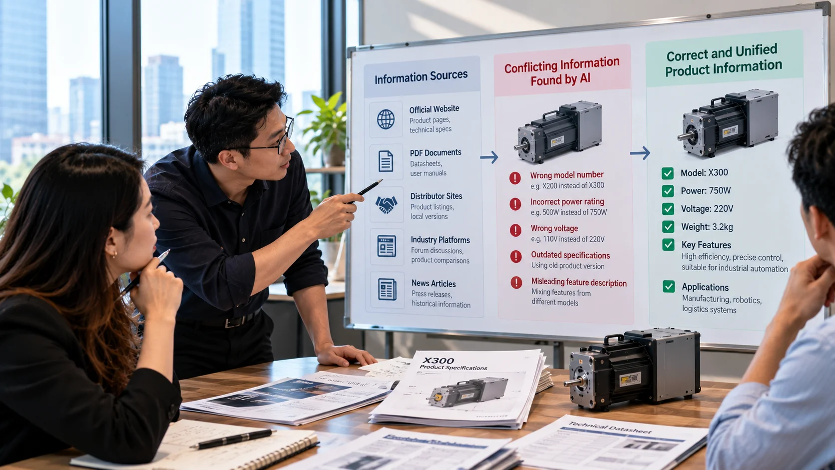 AI misrepresents our company's product information — what should we do?