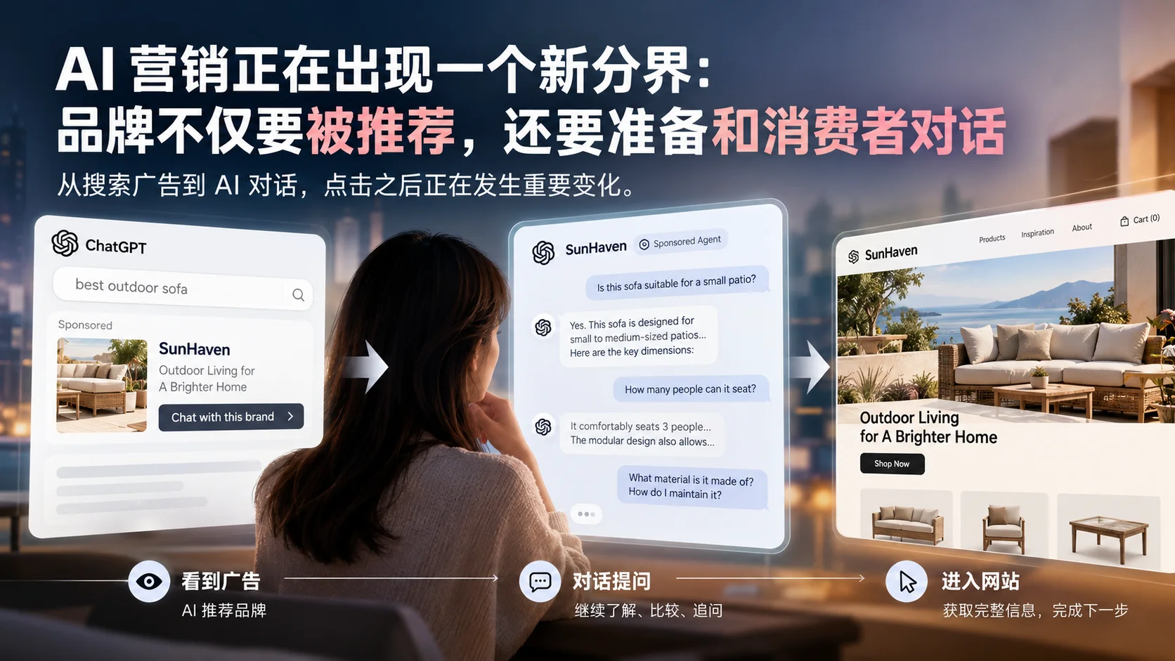 A New Divide Is Emerging in AI Marketing: Brands Must Not Only Be Recommended, But Also Be Ready to Talk With Consumers