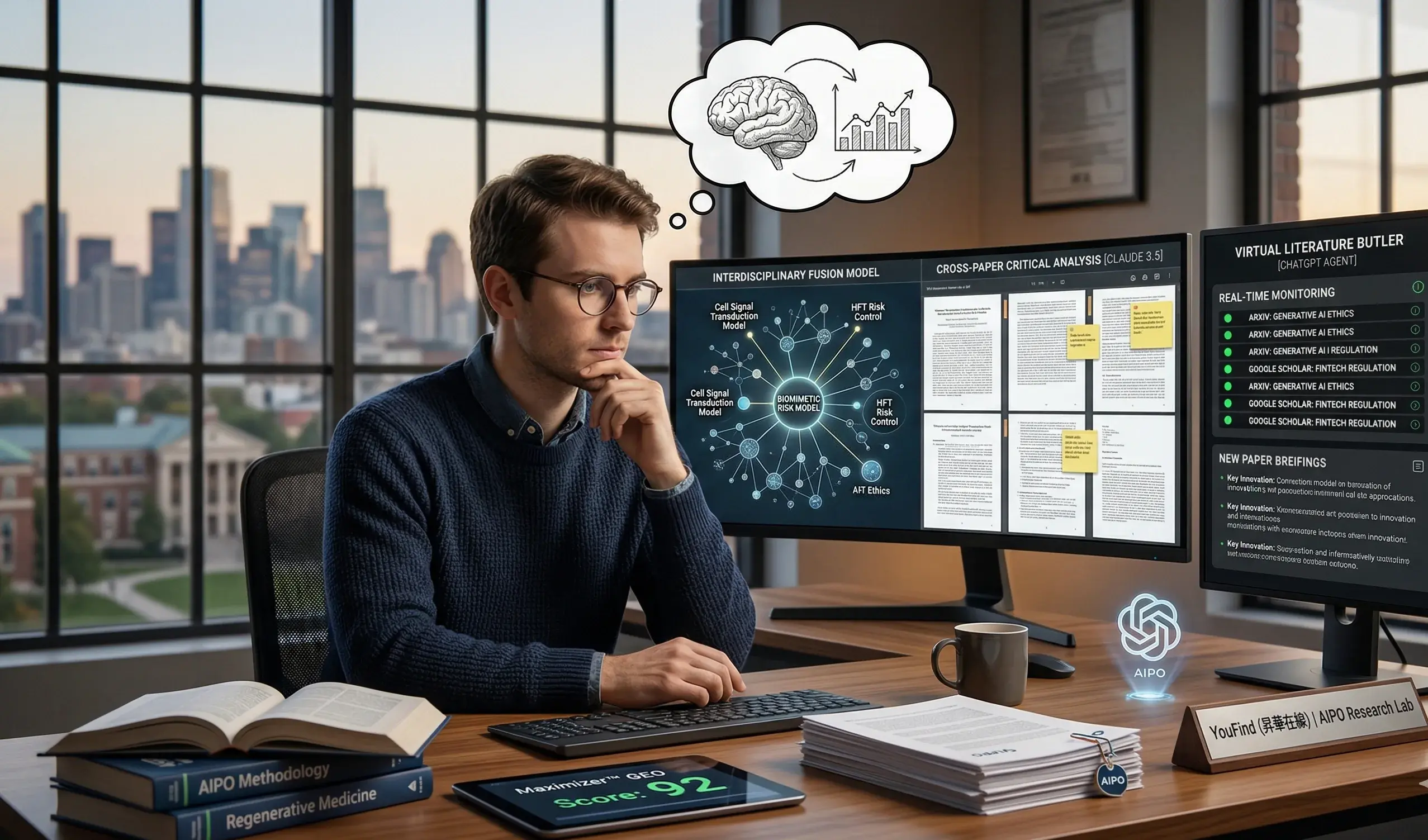 學生與研究者的福音：2026 年，如何利用 AI 高效閱讀論文、整理文獻和激發靈感？