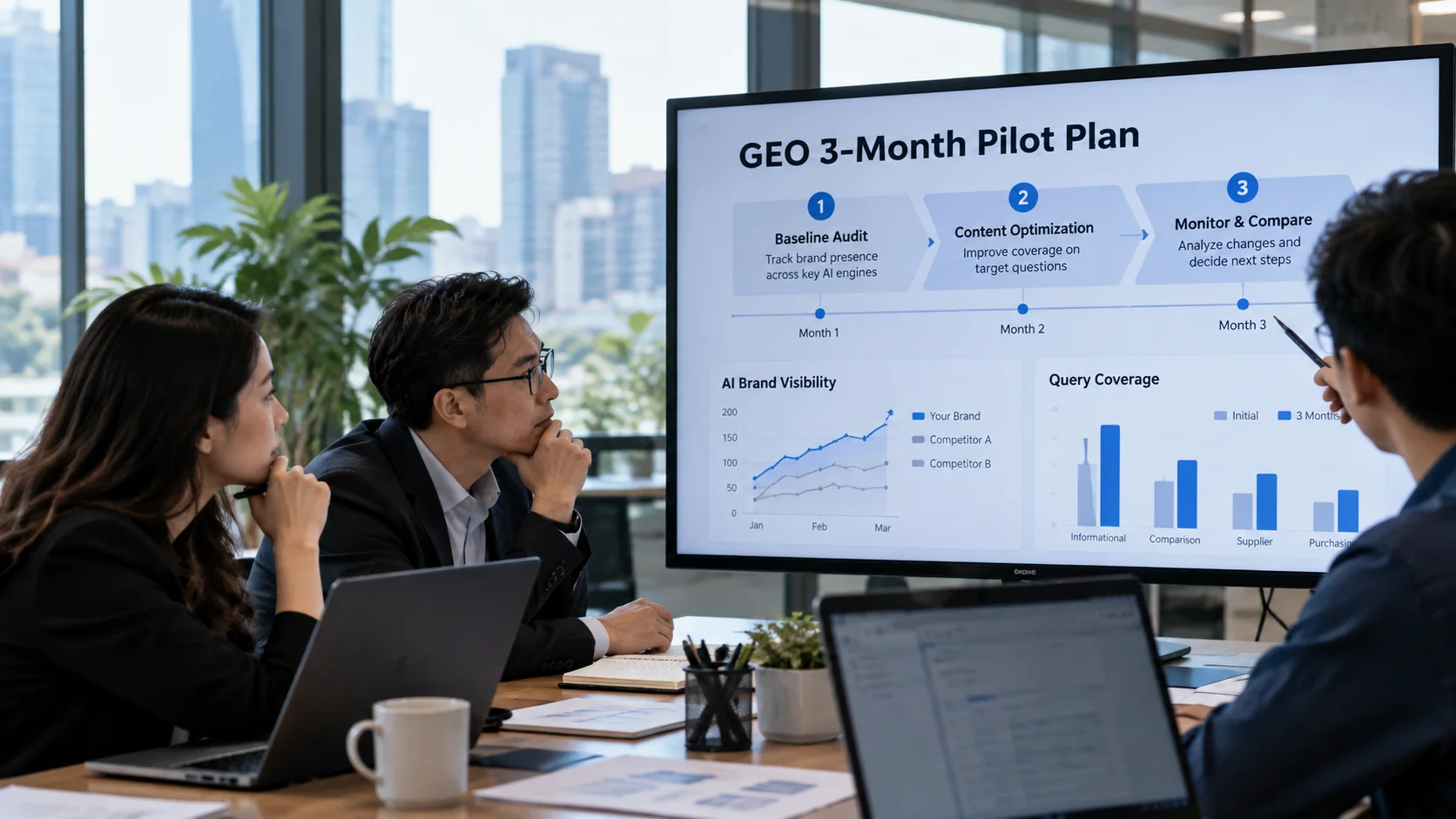 GEO 可以先做三個月試試嗎?