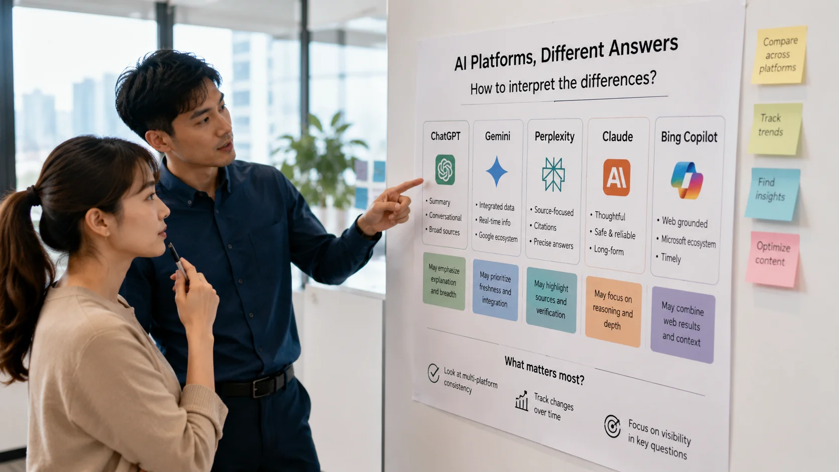 What to Do When Different AI Platforms Give Different Results?