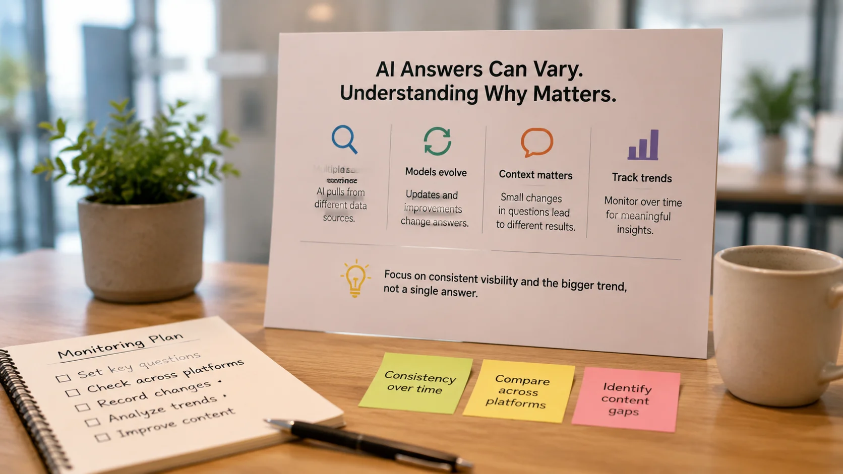 Why Do AI Answers Differ Each Time?