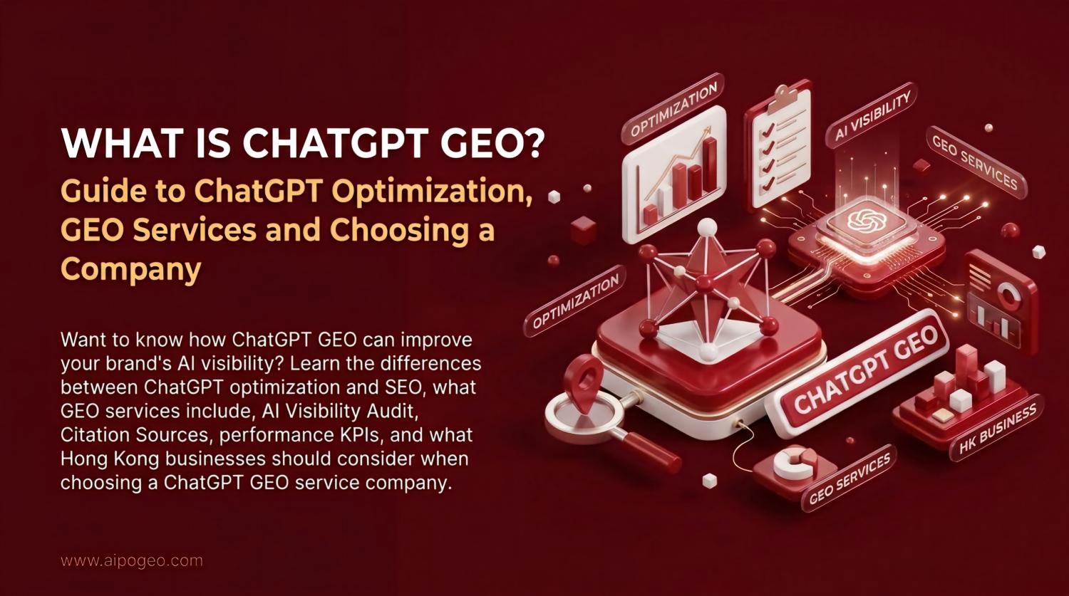 什麼是ChatGPT GEO？ChatGPT優化與GEO服務指南及選擇公司的要點
