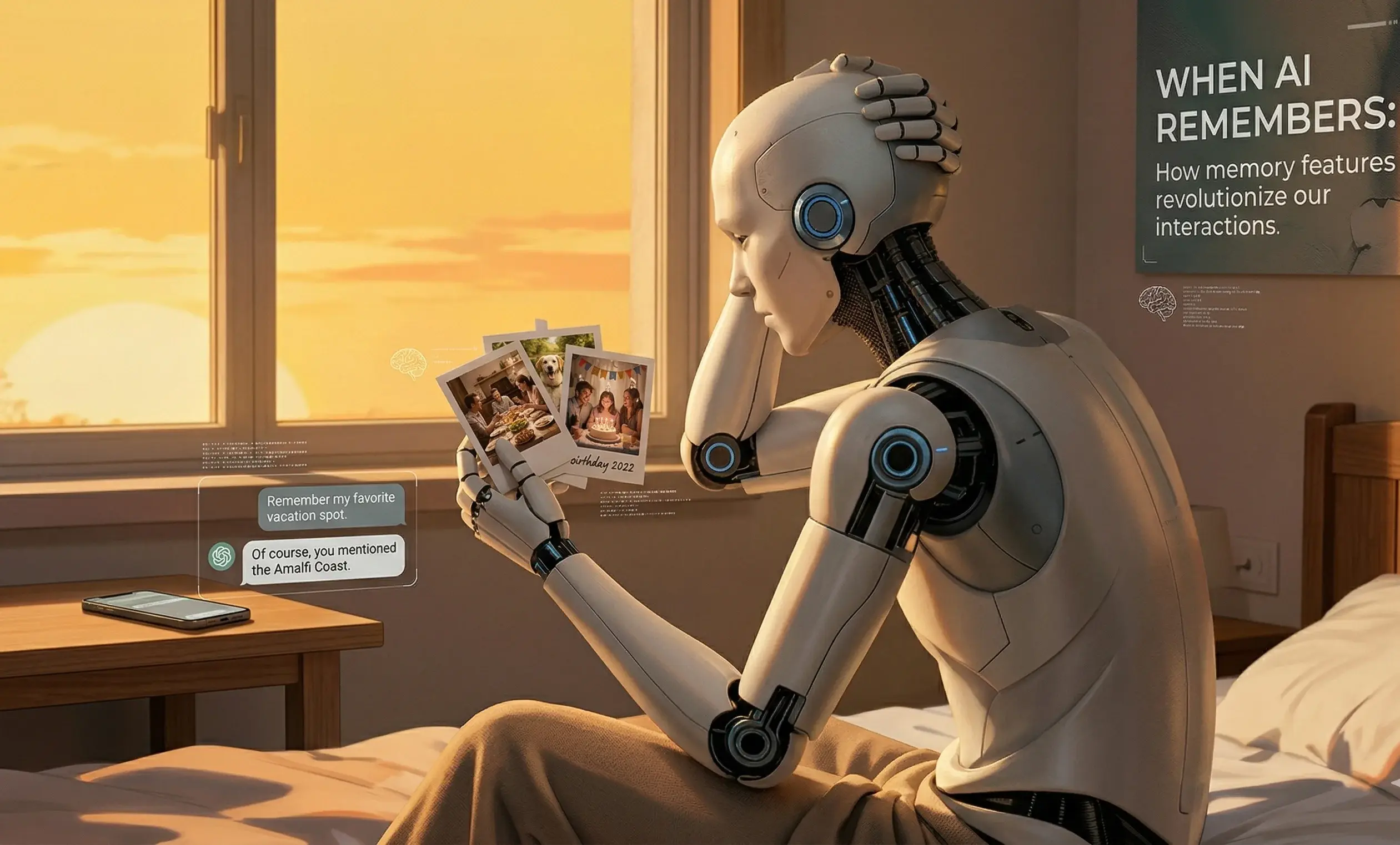 當 AI 擁有「記憶」：ChatGPT 的記憶功能如何改變我們與 AI 互動的方式？