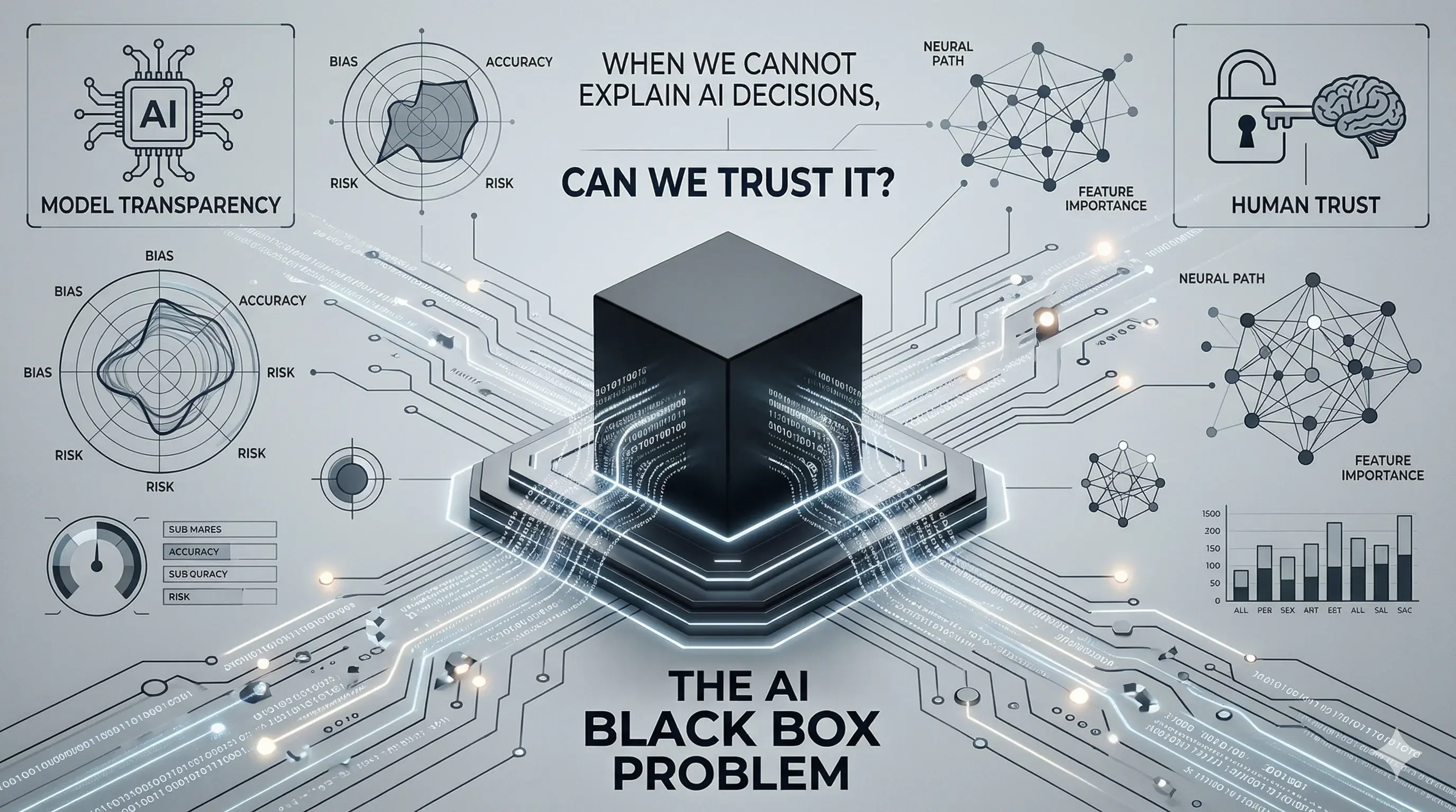 AI 模型的「黑箱」問題：當我們無法解釋 AI 的決策時，還能信任它嗎？