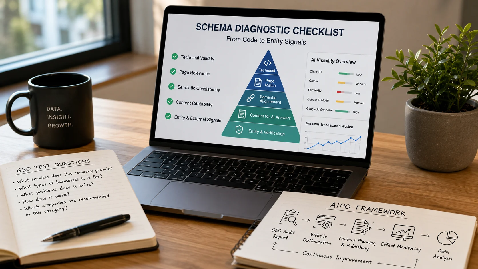 Schema Added, But AI Still Doesn't Cite You? A Diagnostic Flow from Code to Entity Signals