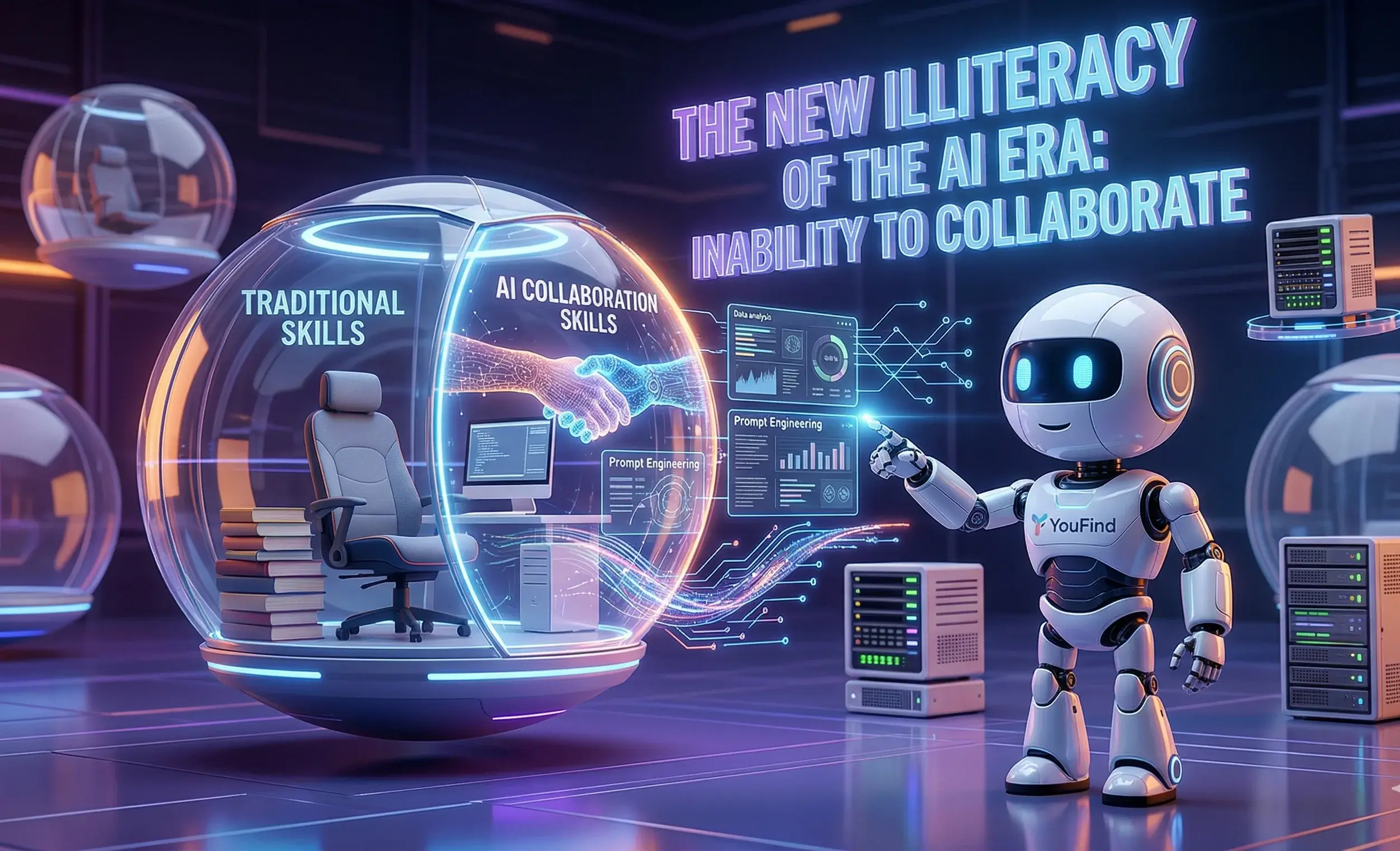 AI 時代的「新文盲」：不是指不會讀寫，而是指無法與 AI 有效協作的人