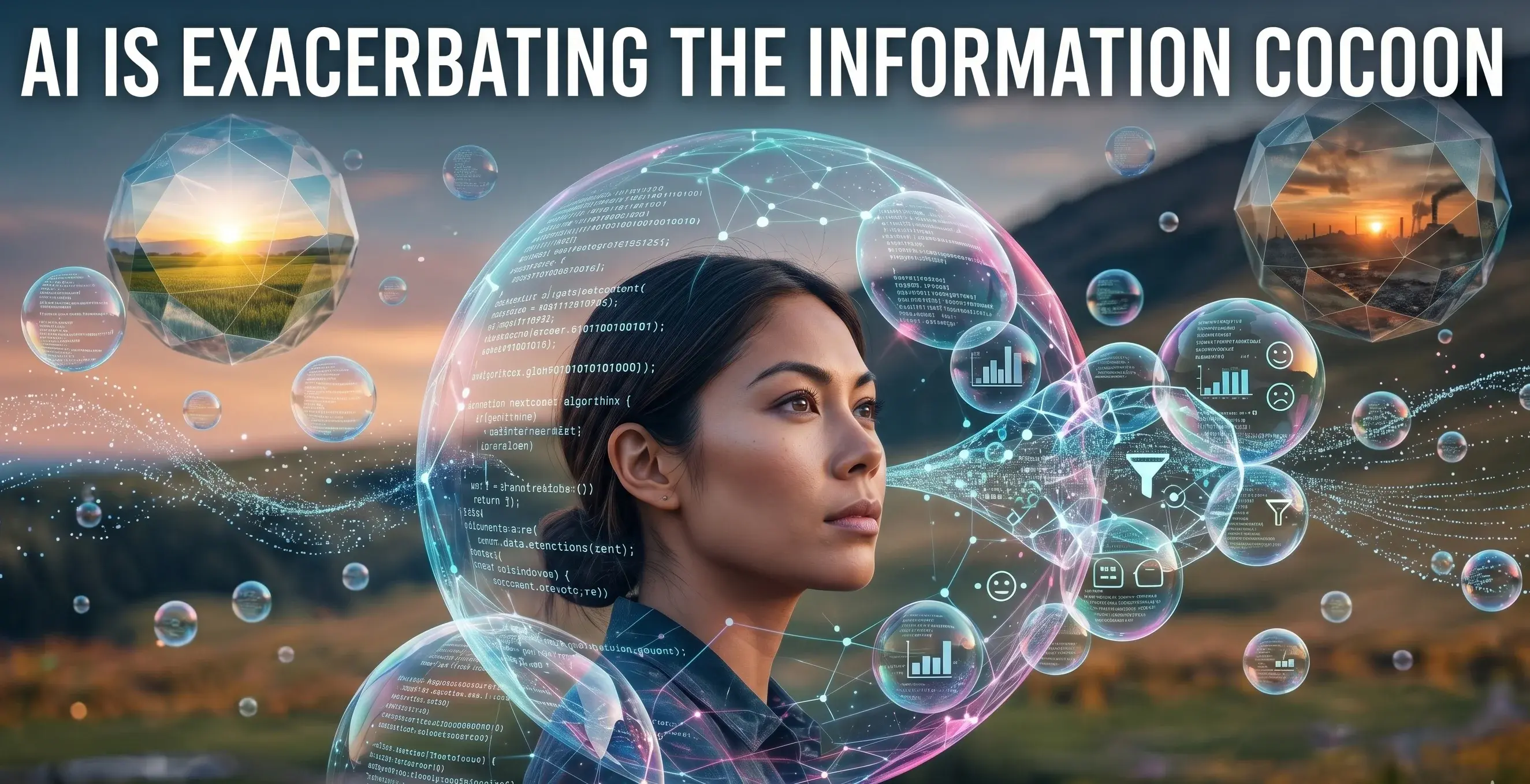 Is AI intensifying the "information cocoon"? How do algorithmic recommendations influence our views and the polarization of society?