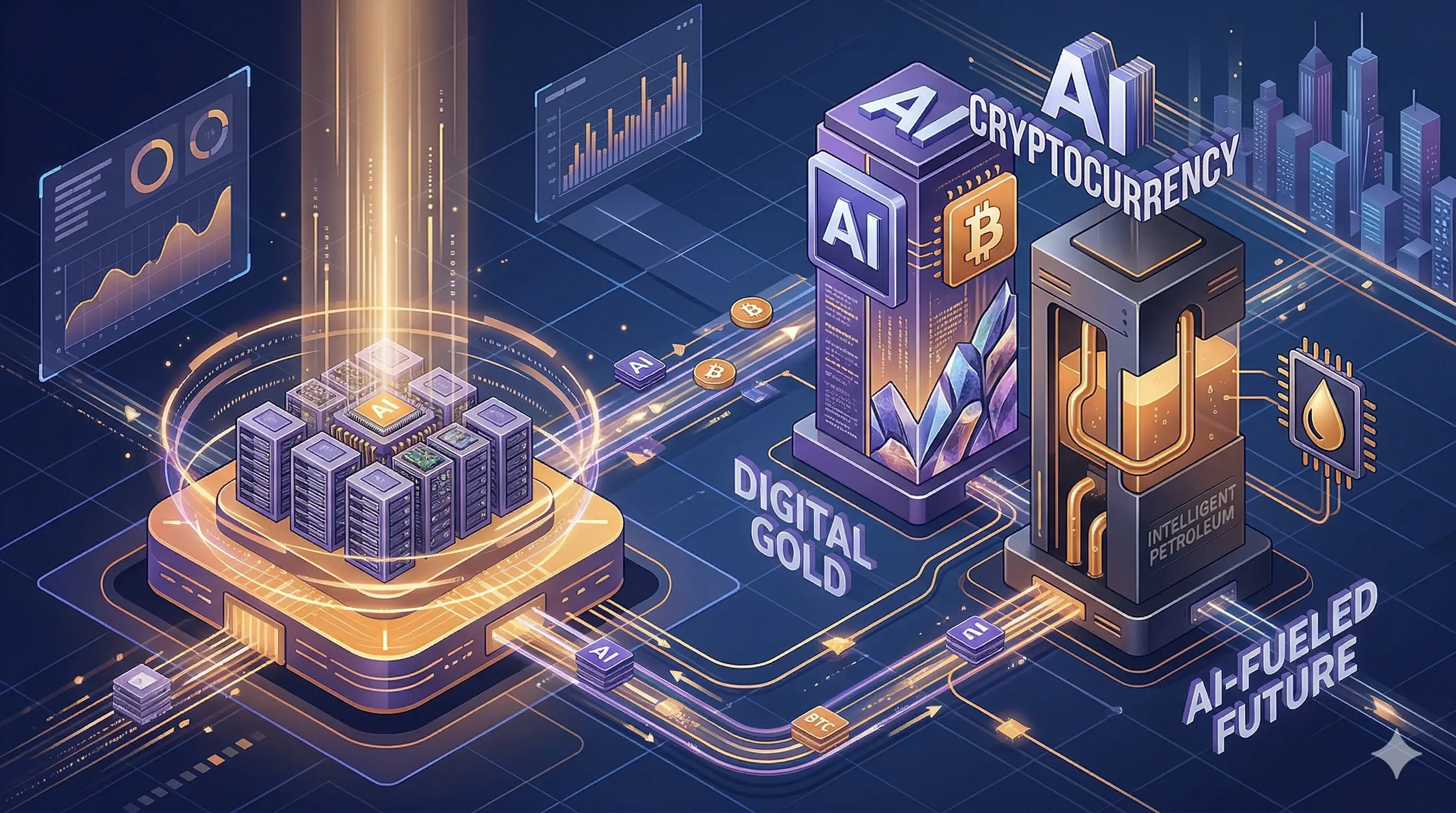 從「數字黃金」到「智能石油」：AI 如何重塑加密貨幣和區塊鏈行業？